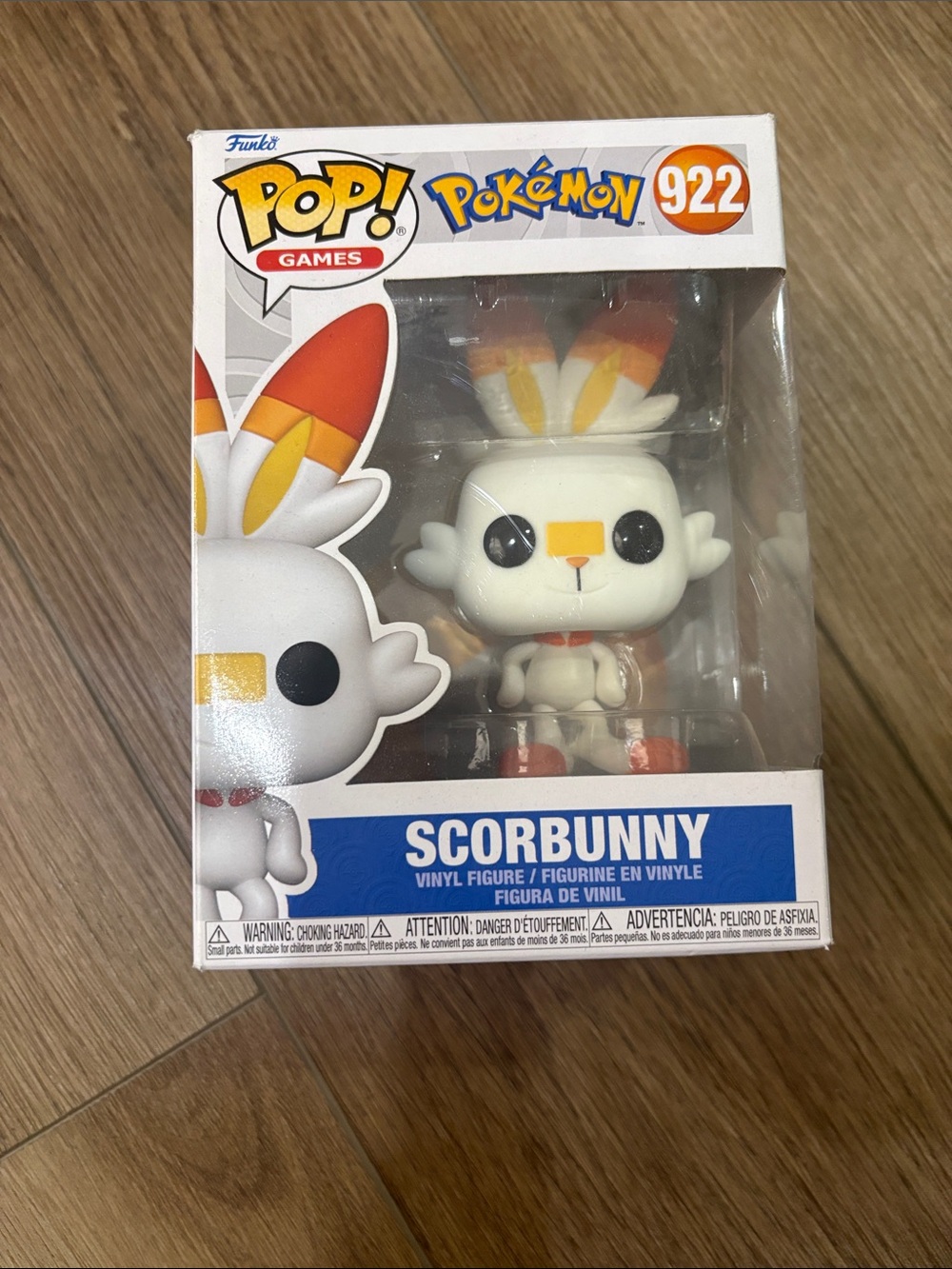 Funko Pop! Pokémon Scorbunny Vinyl Figure - #922